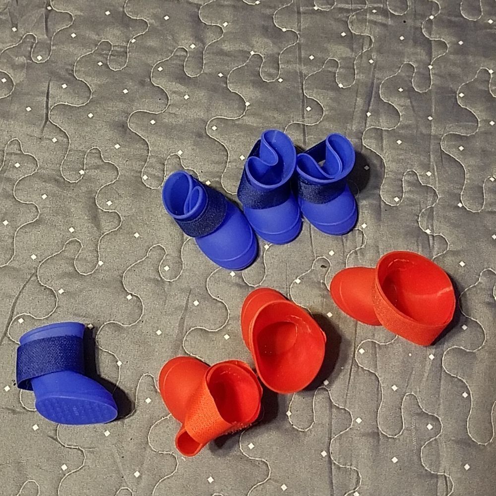 Dog rain boots size small